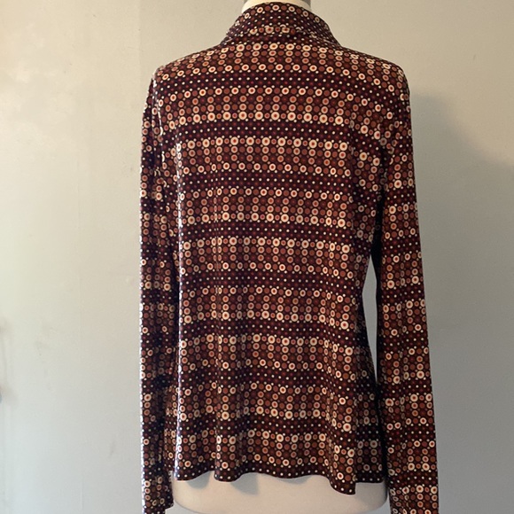 Like new, retro style long sleeve 70s blouse - Picture 4 of 4